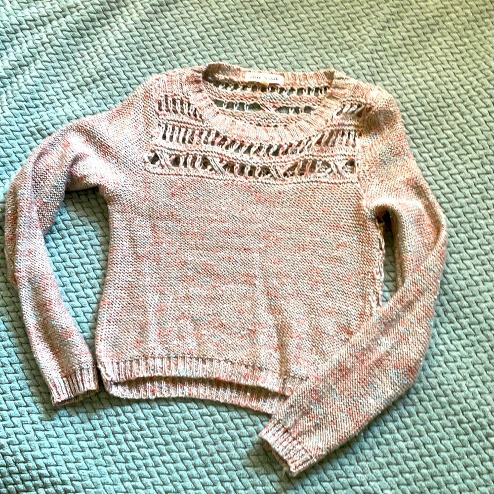 Knit sweater, slightly worn